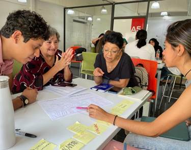 Analizando las actividades favoritas de las personas mayores. 