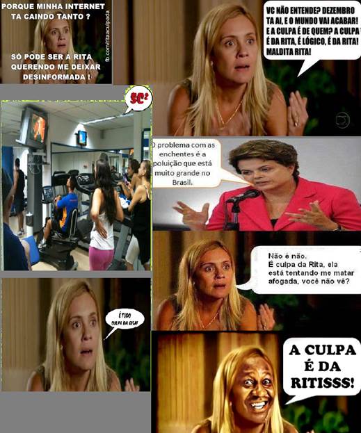 Exemplos de imagens
manipuladas a partir uma cena da novela "Avenida Brasil".