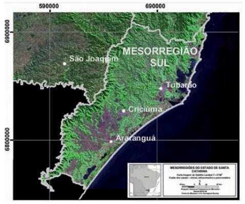 Mesorregi&atilde;o Sul Catarinense