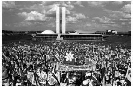 Marcha das Margaridas, Bras&iacute;lia, DF, 2000