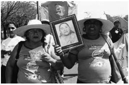 Marcha das Margaridas, Bras&iacute;lia, DF, 2000