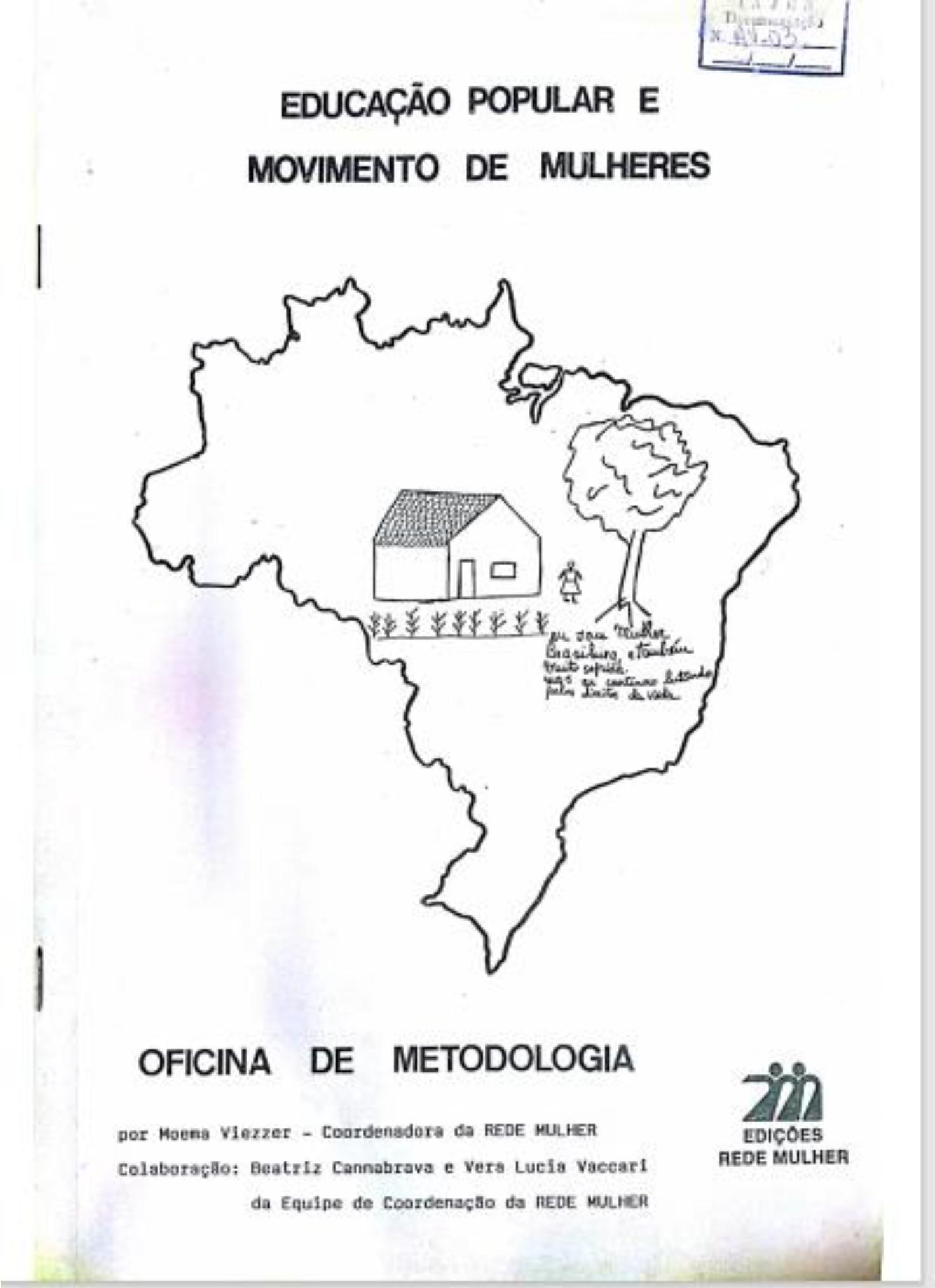 Cartilha da Rede Mulher, 1987.
