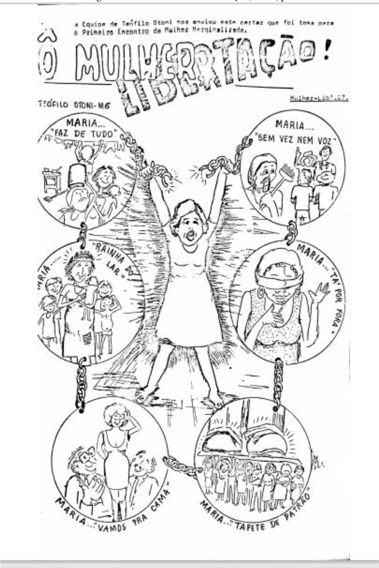 Caderno Mulher Liberta&ccedil;&atilde;o, 1983, p. 3.