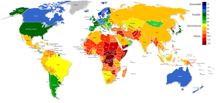 Estados  fallidos (2018).