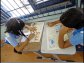 Leitura da cartilha &ldquo;Brincar, estudar, viver... Trabalhar, s&oacute; quando
crescer&rdquo;.