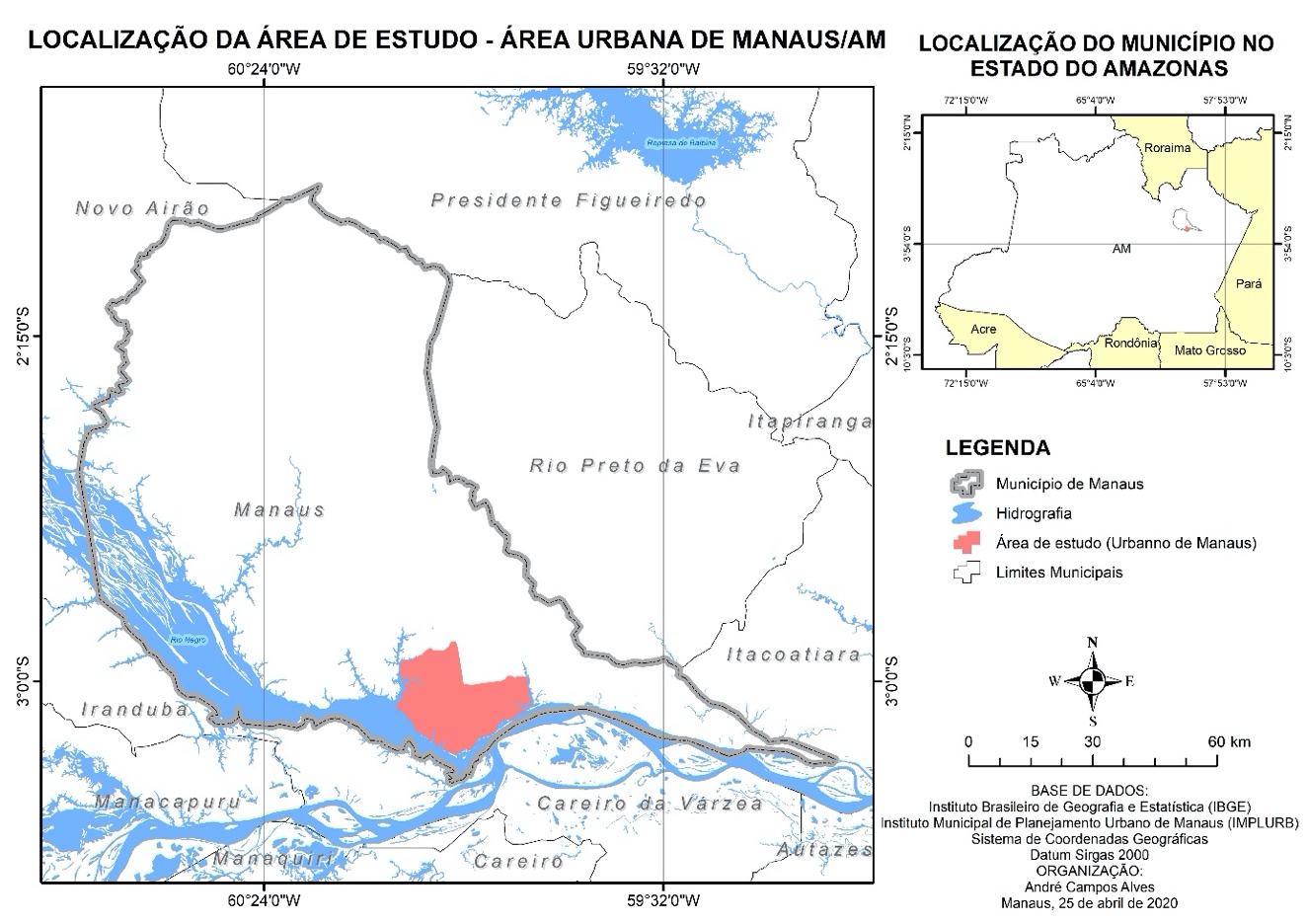 Figura 1 - Localização da área de estudo
