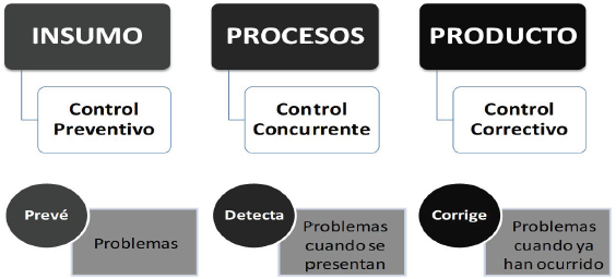Control según
oportunidad de realización