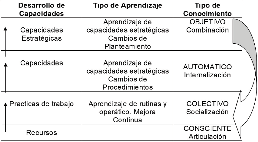 Síntesis de las Capacidades Dinámicas