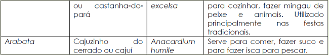 Características gerais das frutas e seus modos de consumo