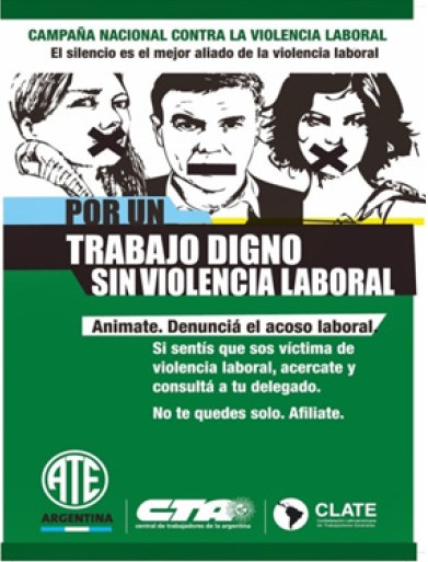 Campaña Nacional contra la violencia laboral