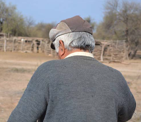 Productor rural. La Patria, Provincia de Córdoba. 2016.