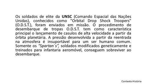 Contexto da História - Parte I
