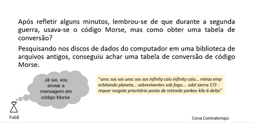 Cena Contratempo -Técnica OC2-RD2