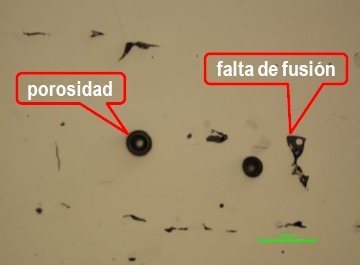 Defectos encontrados en
el procesado de los MMCs
