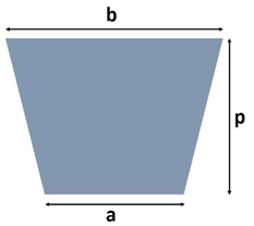 Forma de la zanja donde se implementa el biodigestor.