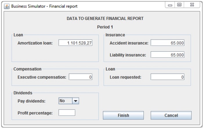 Financial Form
