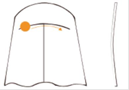 Boceto de dispositivo de movilidad pulgar.