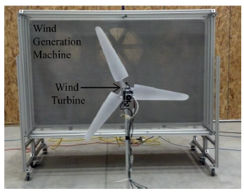 Floating turbine at 1:50 scale 50MW. 