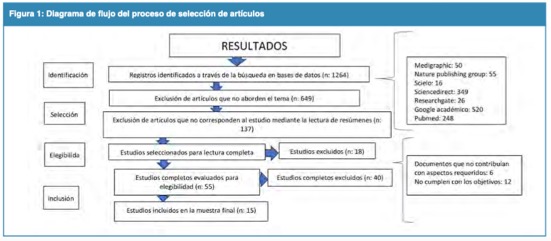 Diagrama de flujo del proceso de seleccin de artculos