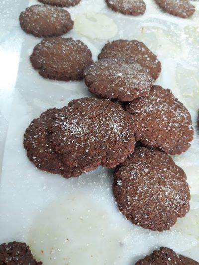 Formulación F5, galleta elaborada con harina de yacón al 100%