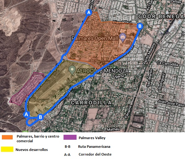 Desarrollos inmobiliarios en la periferia Sur-Oeste del AMM.