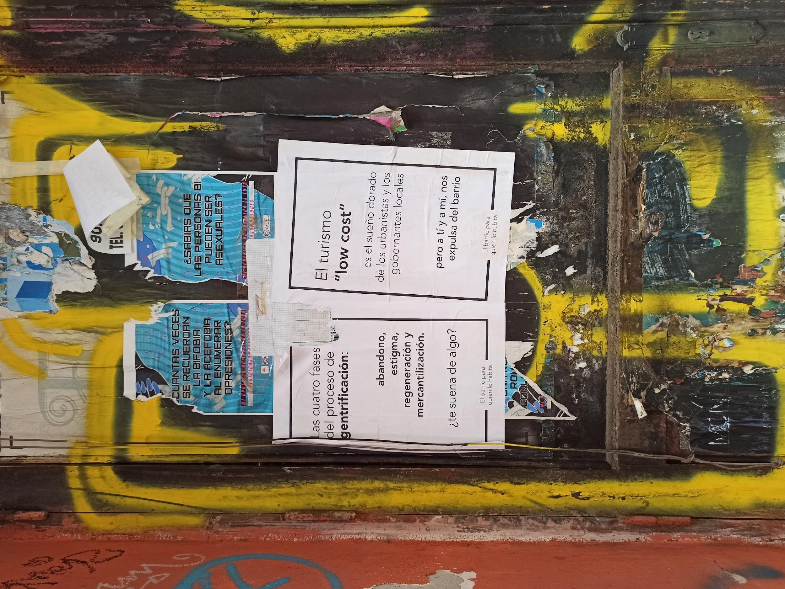 Intervencin sobre las calles de Madrid