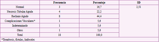 Diagnóstico por Renograma en 18 pacientes trasplantados renales del Hospital San Vicente Fundación en Medellín, Colombia (2009-2013)