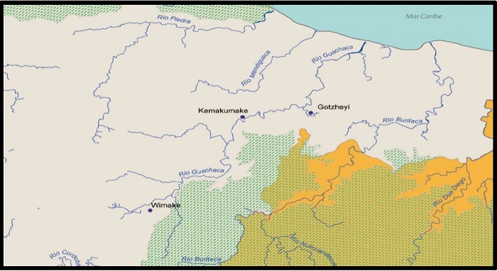 Comunidades indígenas wiwa en la cuenca del río Guachaca