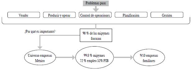 Causas y efectos del fracaso de las pymes.
