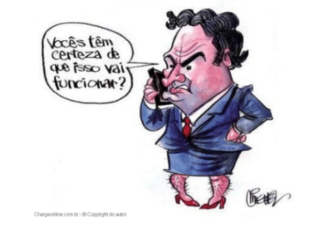 Charge do cartunista Miguel, publicada no
Jornal do Comércio, em 06 set. 2014.