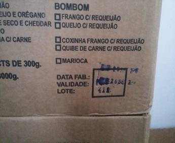 Mercadoria com validade vencida