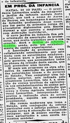 Jornal O Paiz, 20 de Maio, 1930