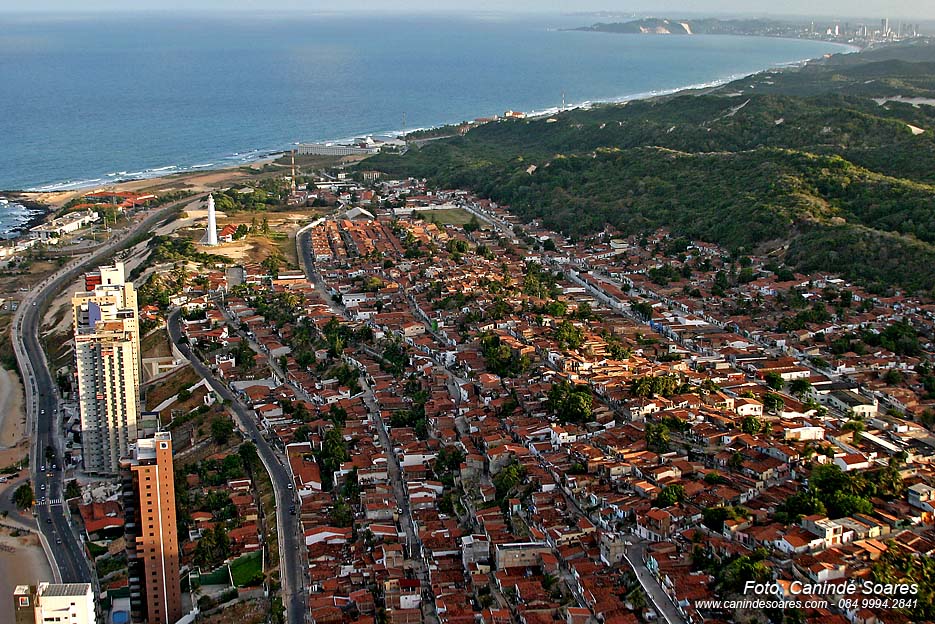 Vista a&eacute;rea do bairro de M&atilde;e Luiza