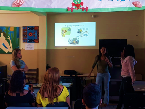 Palestra sobre Polui&ccedil;&atilde;o Sonora