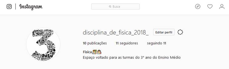 Como o perfil pode ser personalizado pelo professor.