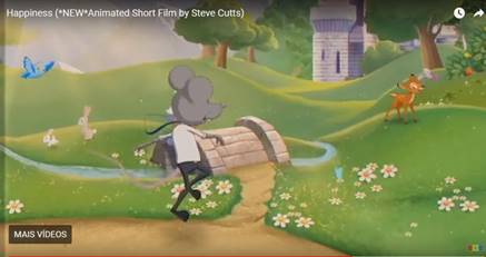 Rato em ambiente de natureza. A globalização como fábula