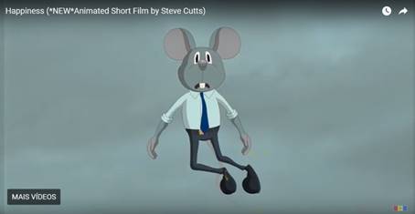 Rato confuso pela confrontação com os dois mundos da globalização: como perversidade e como fábula.