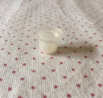 Tampa como medidor de pó de semente de Moringa Oleífera