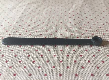 Colher utilizada como medidor de pó de semente de Moringa Oleífera