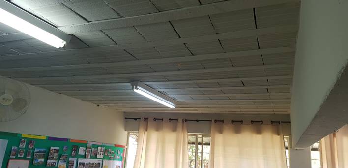 Rebaixamento da laje no pavimento subsolo do pr&eacute;dio 2.