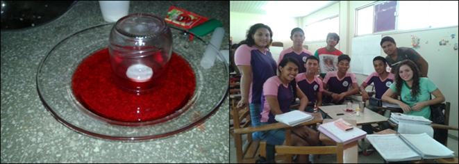 Segunda experi&ecirc;ncia realizada com alunos do 2&ordm; ano do ensino m&eacute;dio.