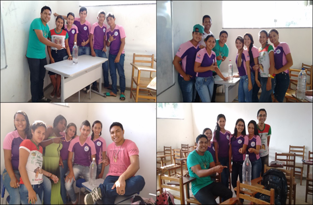 Quarta experi&ecirc;ncia realizada com alunos do 2&ordm; ano do ensino m&eacute;dio. 