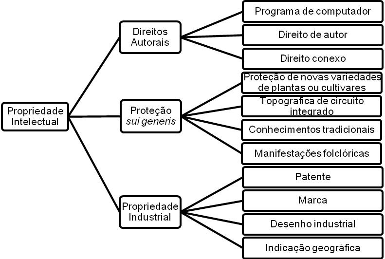 Sistema de Propriedade Intelectual no Brasil.