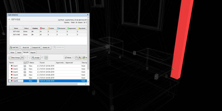 Incompatibilização Elétrico x Estrutural