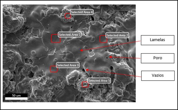 Superfície do corpo de prova 14