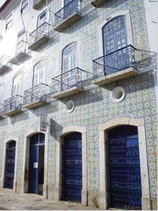 Fachada de azulejos em S&atilde;o Lu&iacute;s, MA.