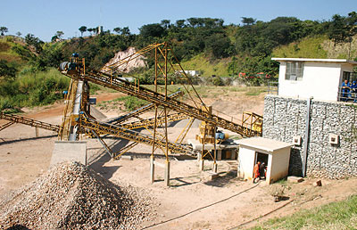 Esta&ccedil;&atilde;o de reciclagem de entulho da Prefeitura de Belo Horizonte 