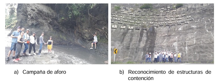 Salida de campo conjunta entre las �reas de v�as e hidrolog�a (4 de junio de 2022), v�a Bogot� &ndash; La Dorada