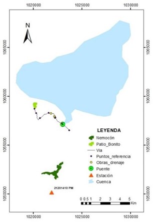 Levantamiento de la v�a terciaria Nemoc�n &ndash; Patio Bonito como opci�n de grado
de los estudiantes del programa de Ingenier�a Civil bajo el proyecto ING-INV-
2620