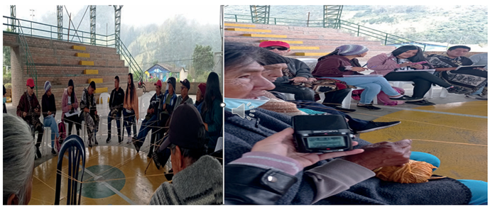 Tejiendo la memoria por la recuperaci�n de tierras